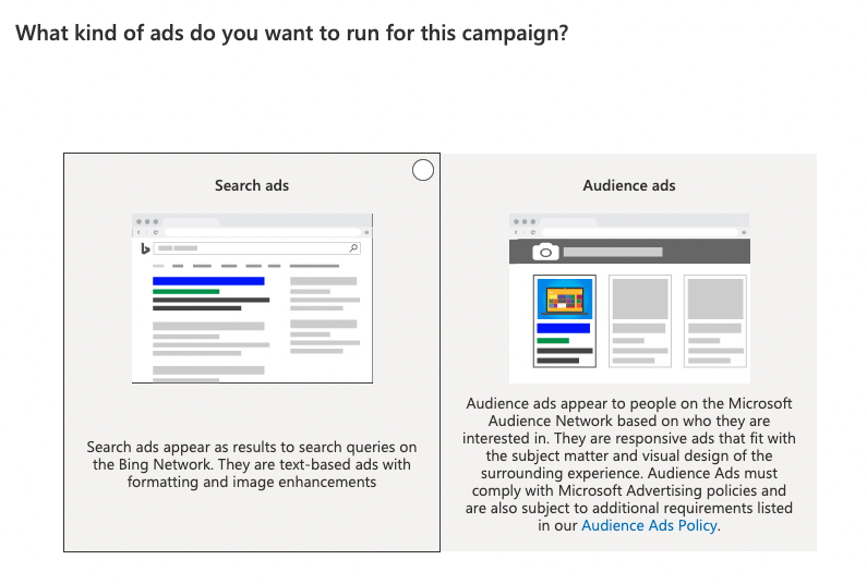 How to Create a Bing Ads Audience Campaign