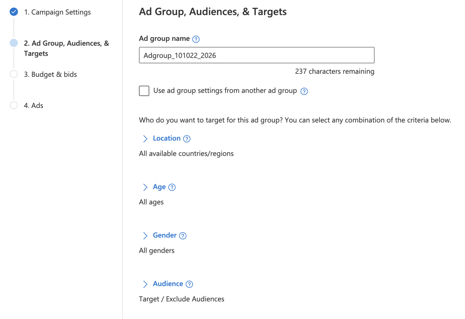 How to Set Up a Bing Ads Audience Network Campaign