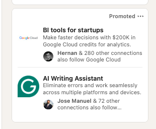 text ads example